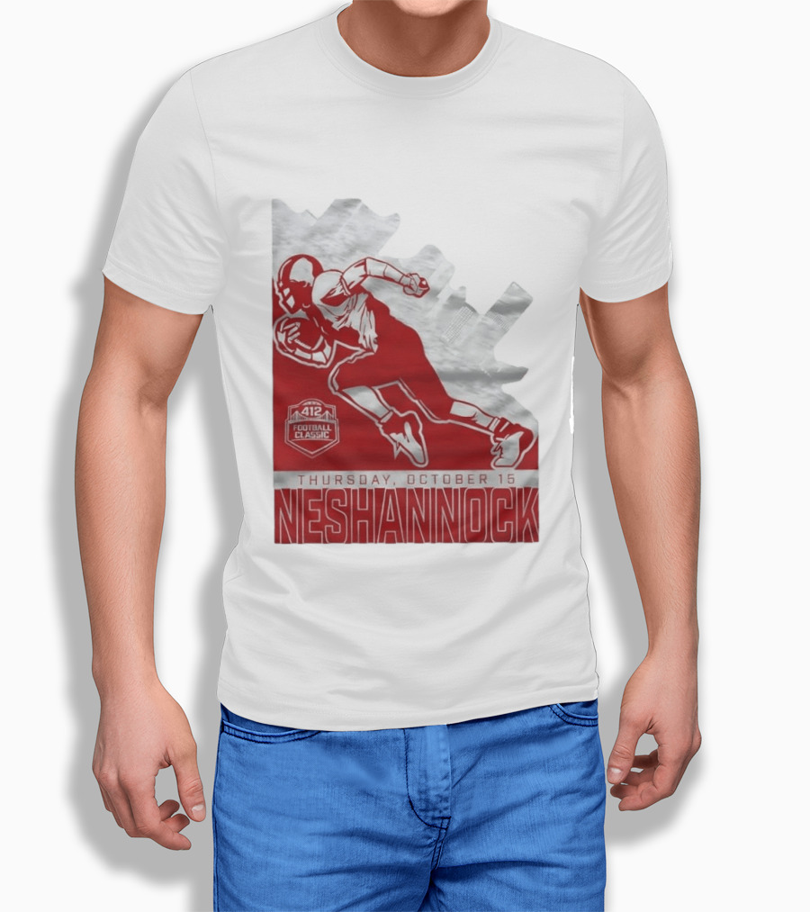 412 Football Classic Neshannock Thursday October 15 T-Shirt