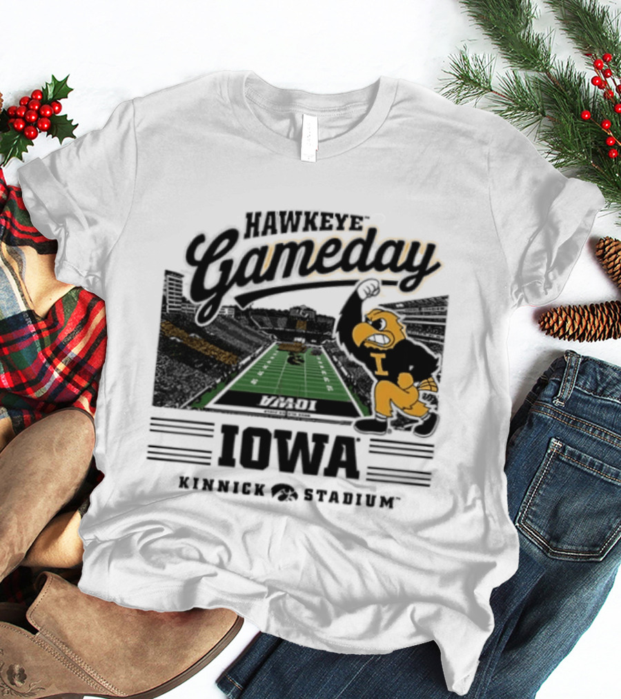 Iowa Hawkeyes Vs Ohio State Buckeyes Gameday 2026 Kinnick Stadium T-Shirt