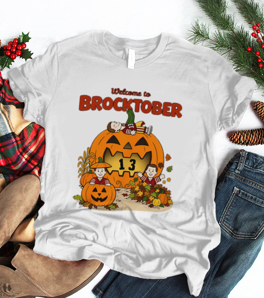 Welcome To Brocktober Pumpkin 13 Fall Festival T-Shirt