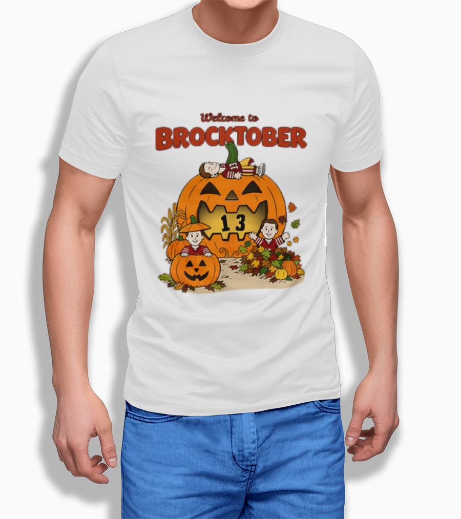 Welcome To Brocktober Pumpkin 13 Fall Festival T-Shirt