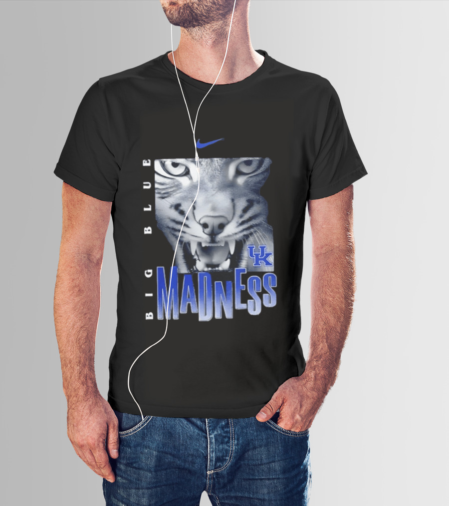Kentucky Wildcats Big Blue Madness UK Nike Big Head T-Shirt