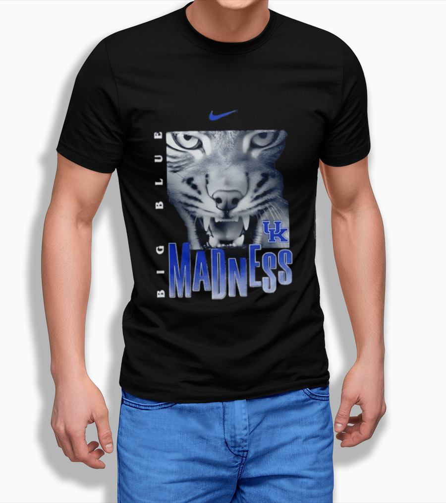 Kentucky Wildcats Big Blue Madness UK Nike Big Head T-Shirt