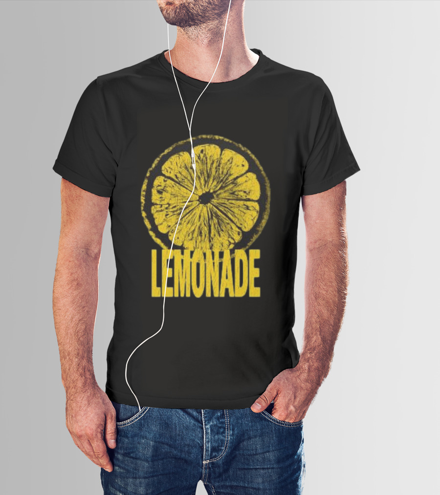 Louis Tomlinson Store Lemonade Black Vintage Citrus Slice Retro Music Fan Merchandise T-Shirt