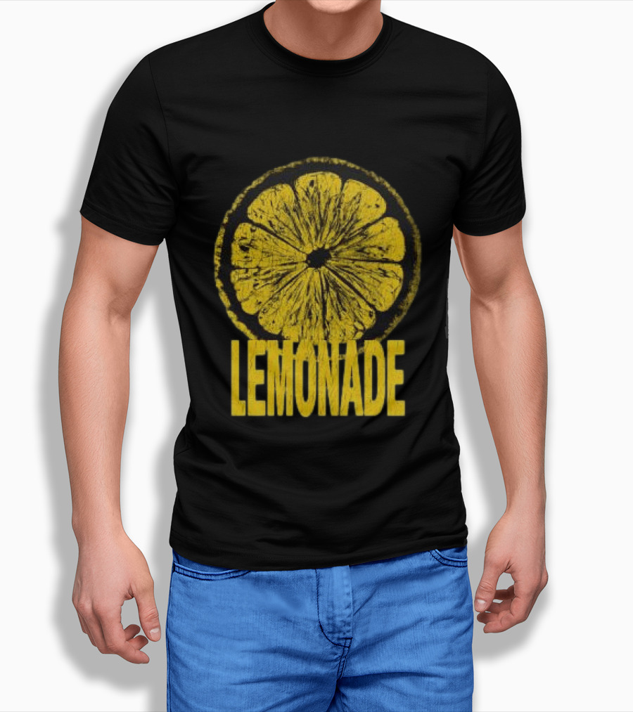 Louis Tomlinson Store Lemonade Black Vintage Citrus Slice Retro Music Fan Merchandise T-Shirt