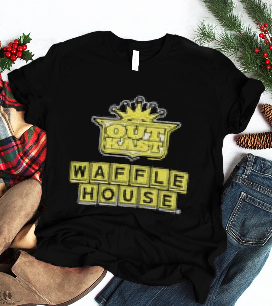 Outkast Waffle House Record Collaboration T-Shirt