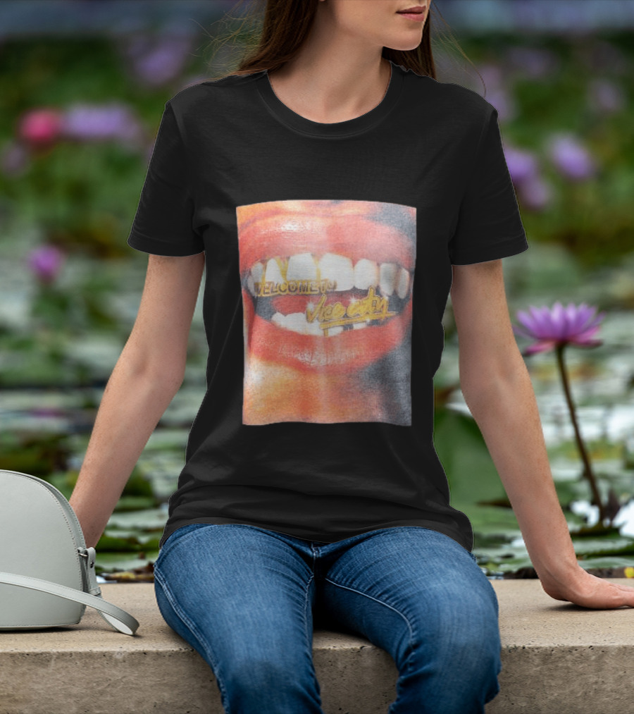 Miami Heat Store Court Culture Vice City Welcome Grill Oversized T-Shirt