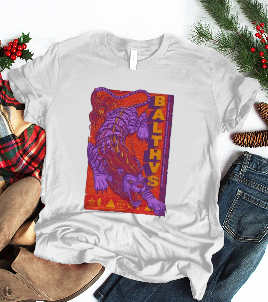 Balthvs San Diego October 22 2026 Featuring Richard Houghten Vibrant Lion T-Shirt