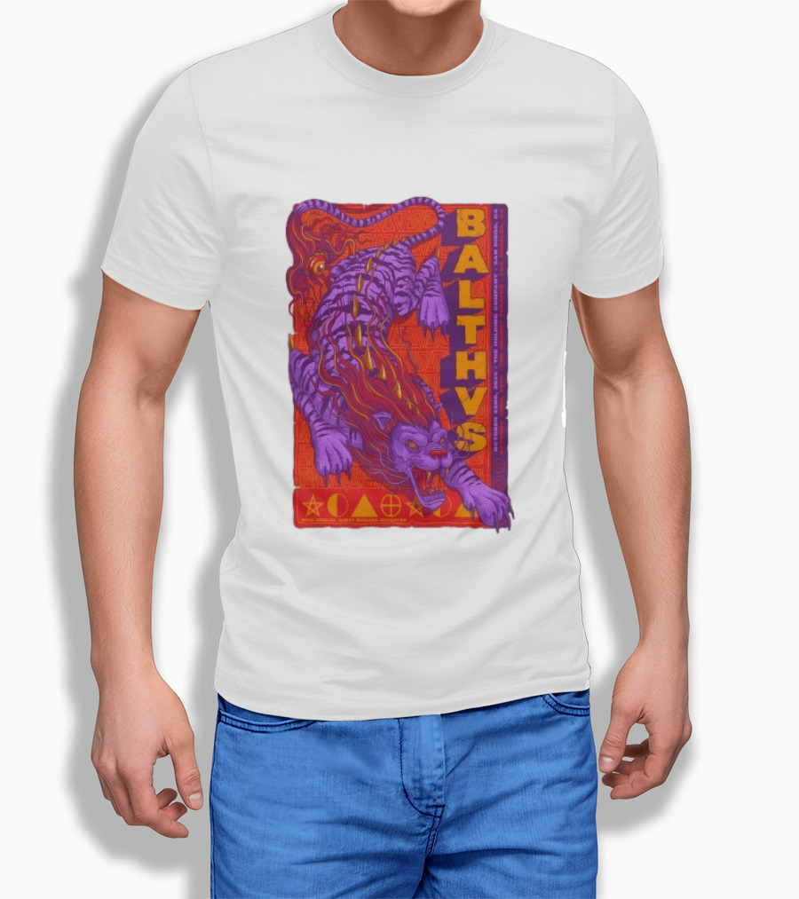 Balthvs San Diego October 22 2026 Featuring Richard Houghten Vibrant Lion T-Shirt