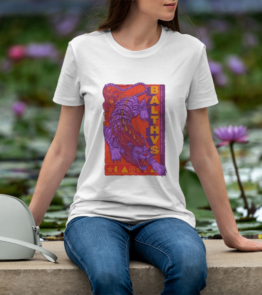Balthvs San Diego October 22 2026 Featuring Richard Houghten Vibrant Lion T-Shirt