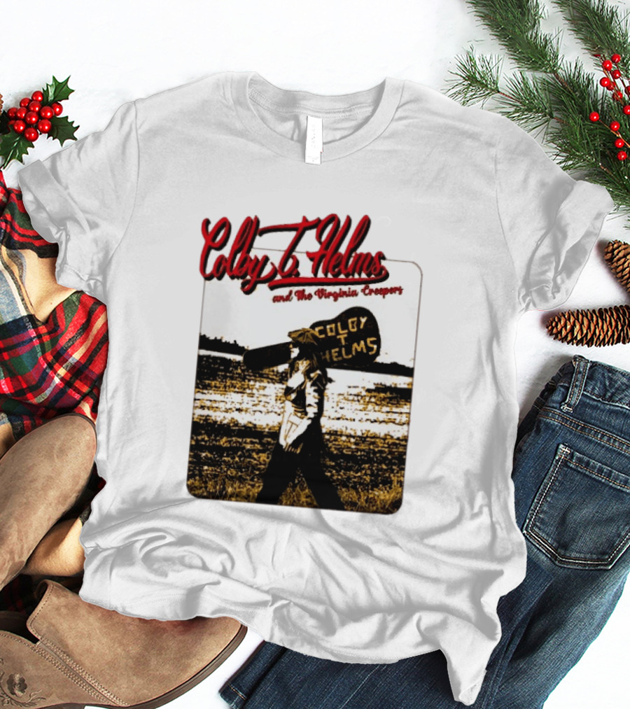 Colby Helms And The Virginia Creepers Travelin' Man Acoustic Journey T-Shirt