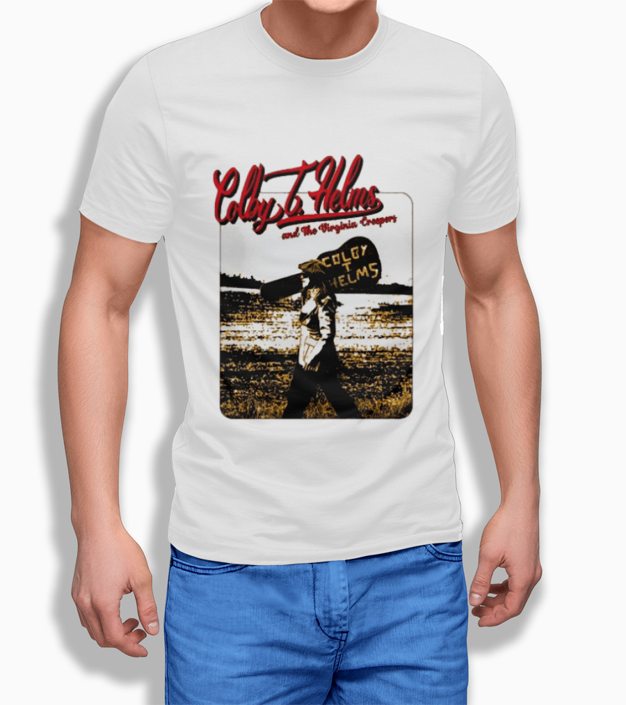 Colby Helms And The Virginia Creepers Travelin' Man Acoustic Journey T-Shirt