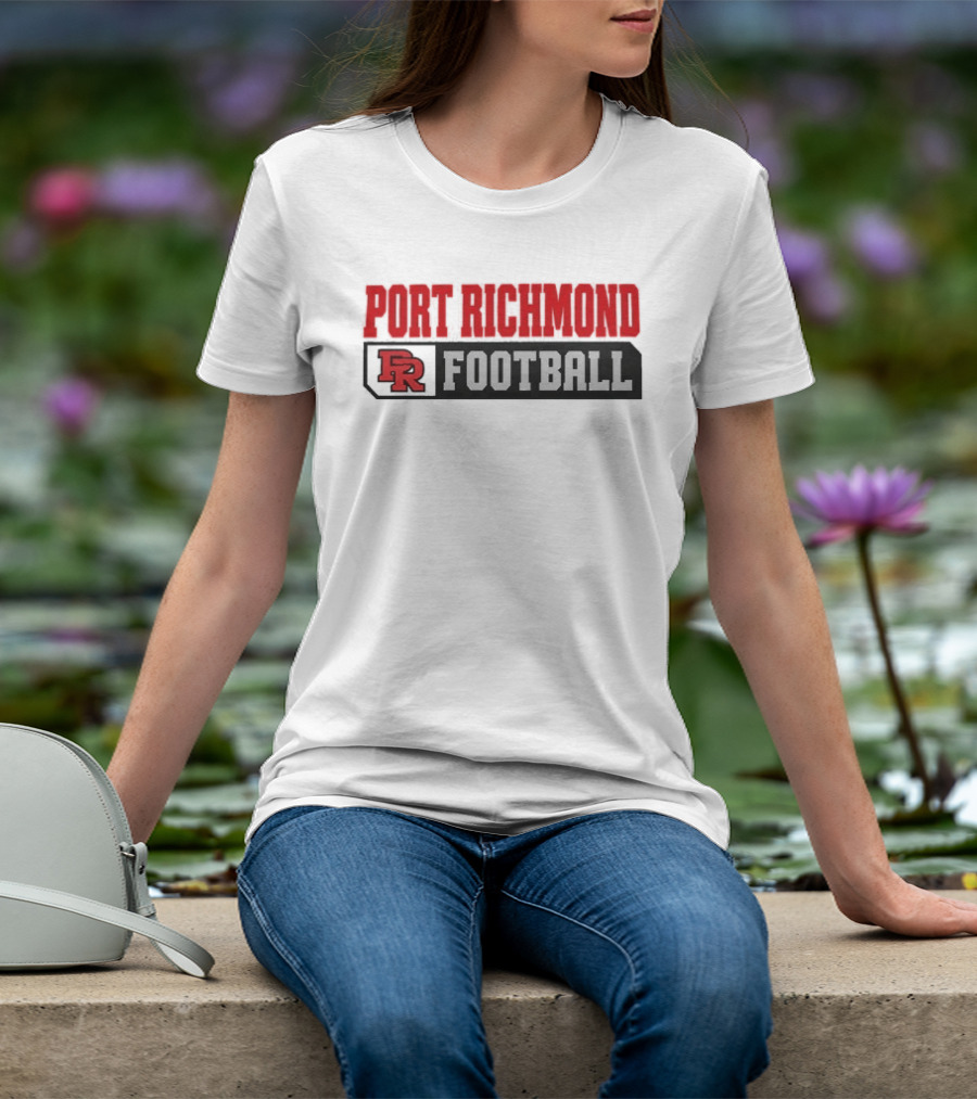 Jeff Stoutland Port Richmond DR Football T-Shirt