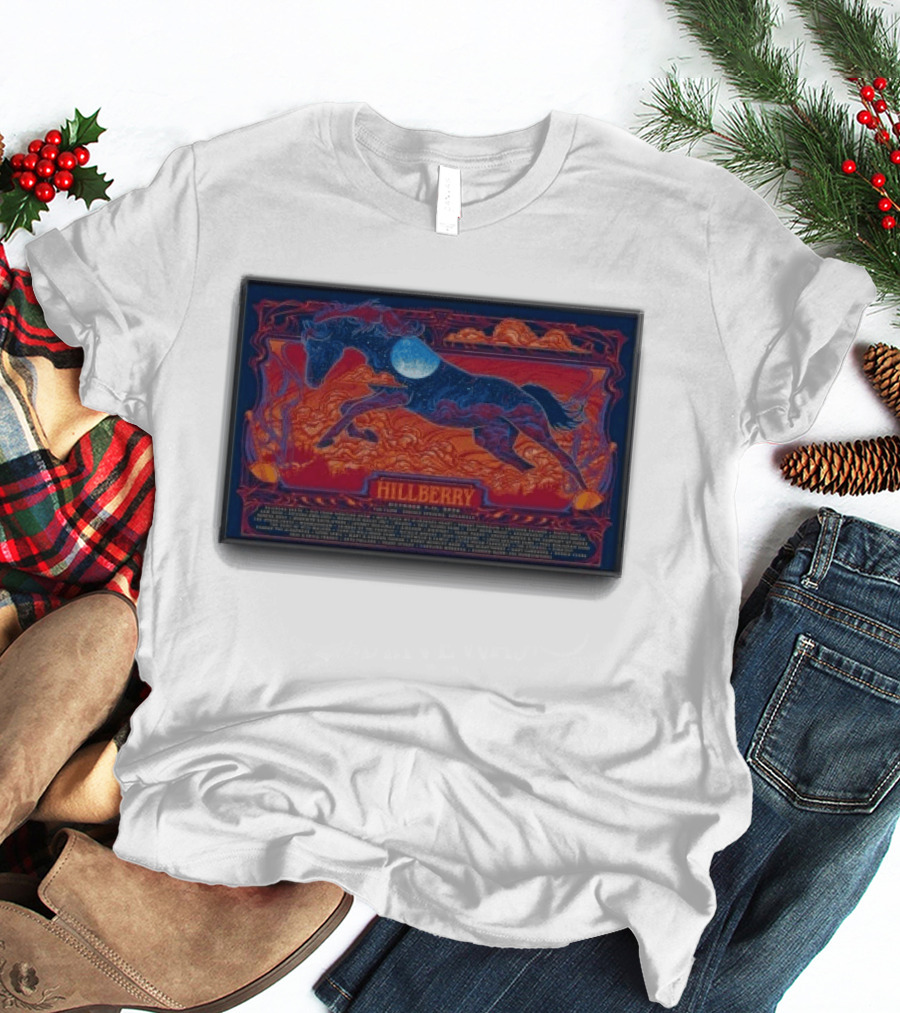Hillberry Festival October 7 11 2026 Eureka Springs AR Event With Horse And Moon T-Shirt