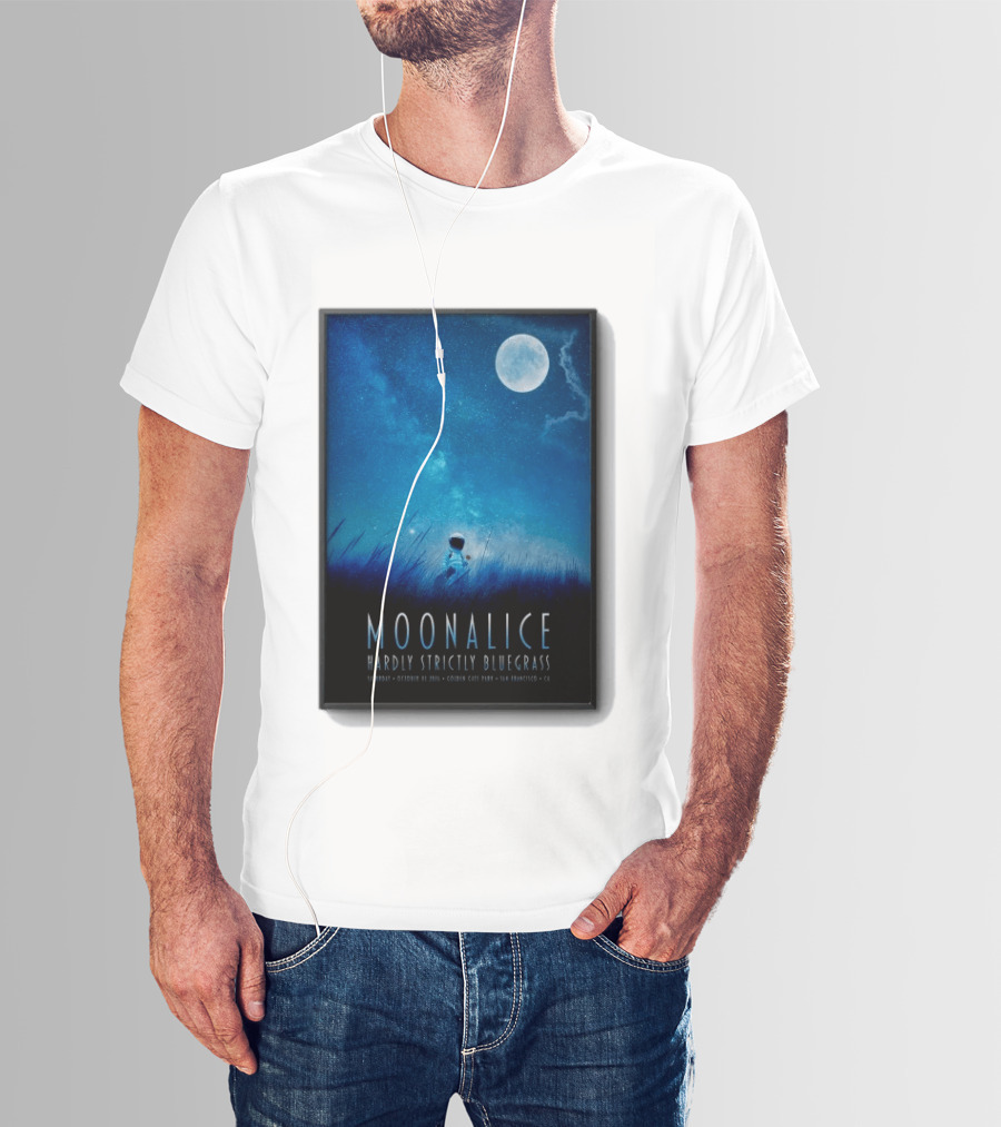 Original Moonalice Hardly Strictly Bluegrass October 3 2026 Golden Gate Park San Francisco CA T-Shirt