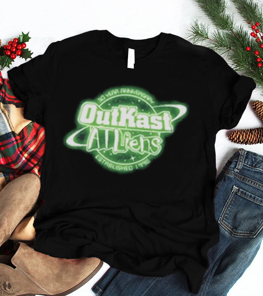 OutKast ATLiens 30 Year Anniversary Established 1996 T-Shirt