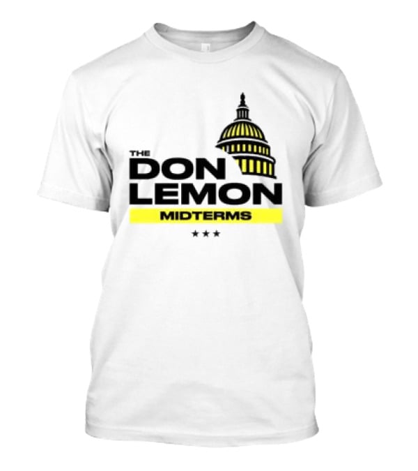 Don Lemon Midterms Capitol Illustration With Stars T-Shirt
