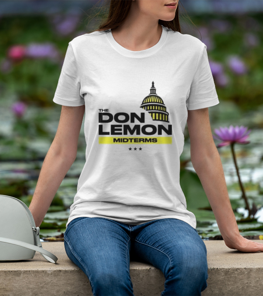 Don Lemon Midterms Capitol Illustration With Stars T-Shirt