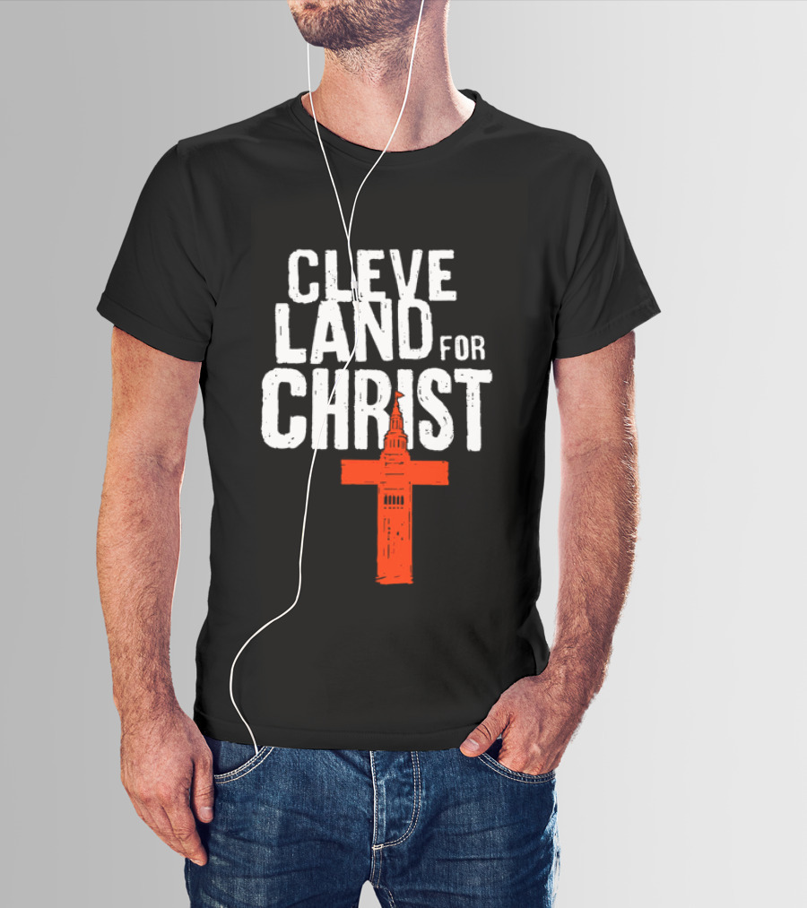 Cleveland For Christ 2026 Tower Cross T-Shirt