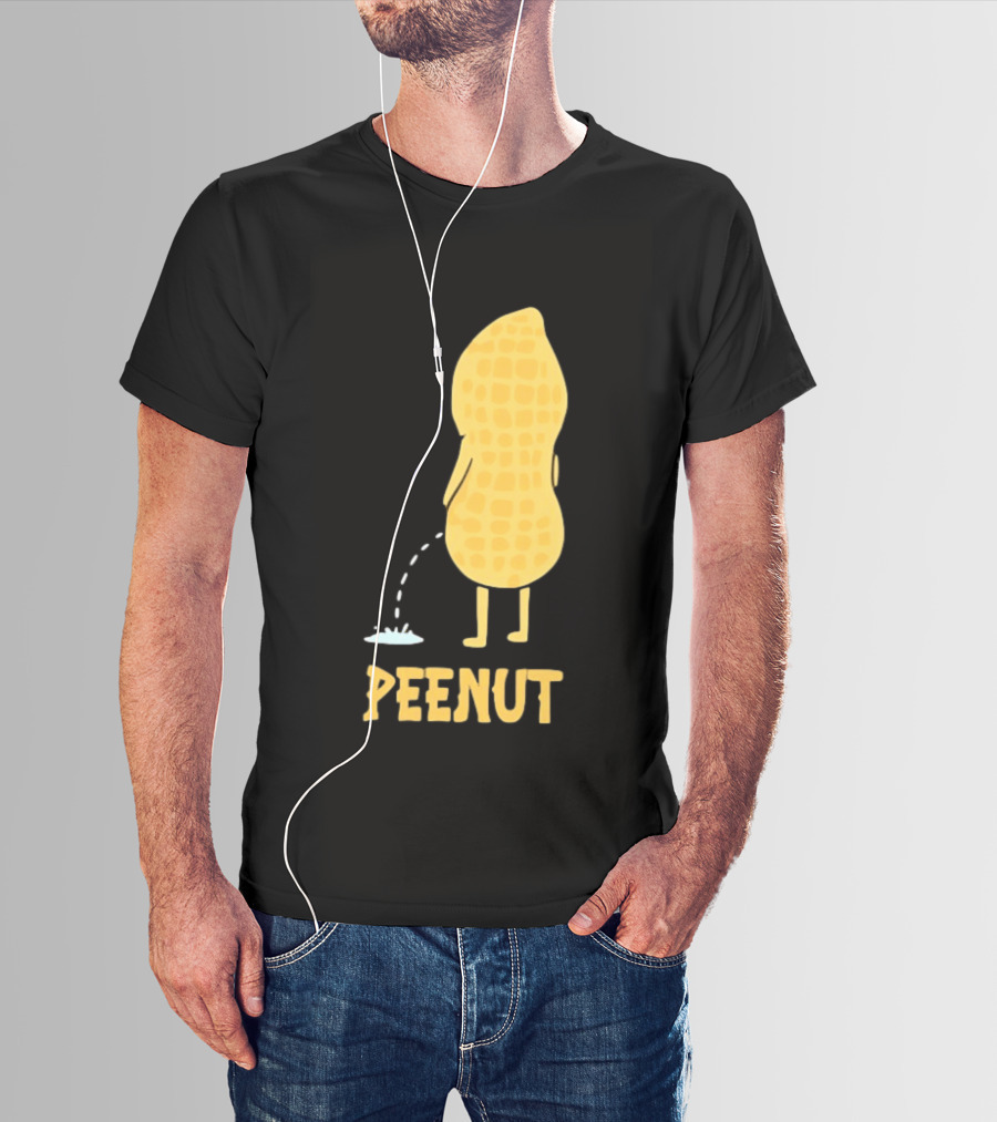 Peenut Funny Peanut Character With Humorous Twist T-Shirt