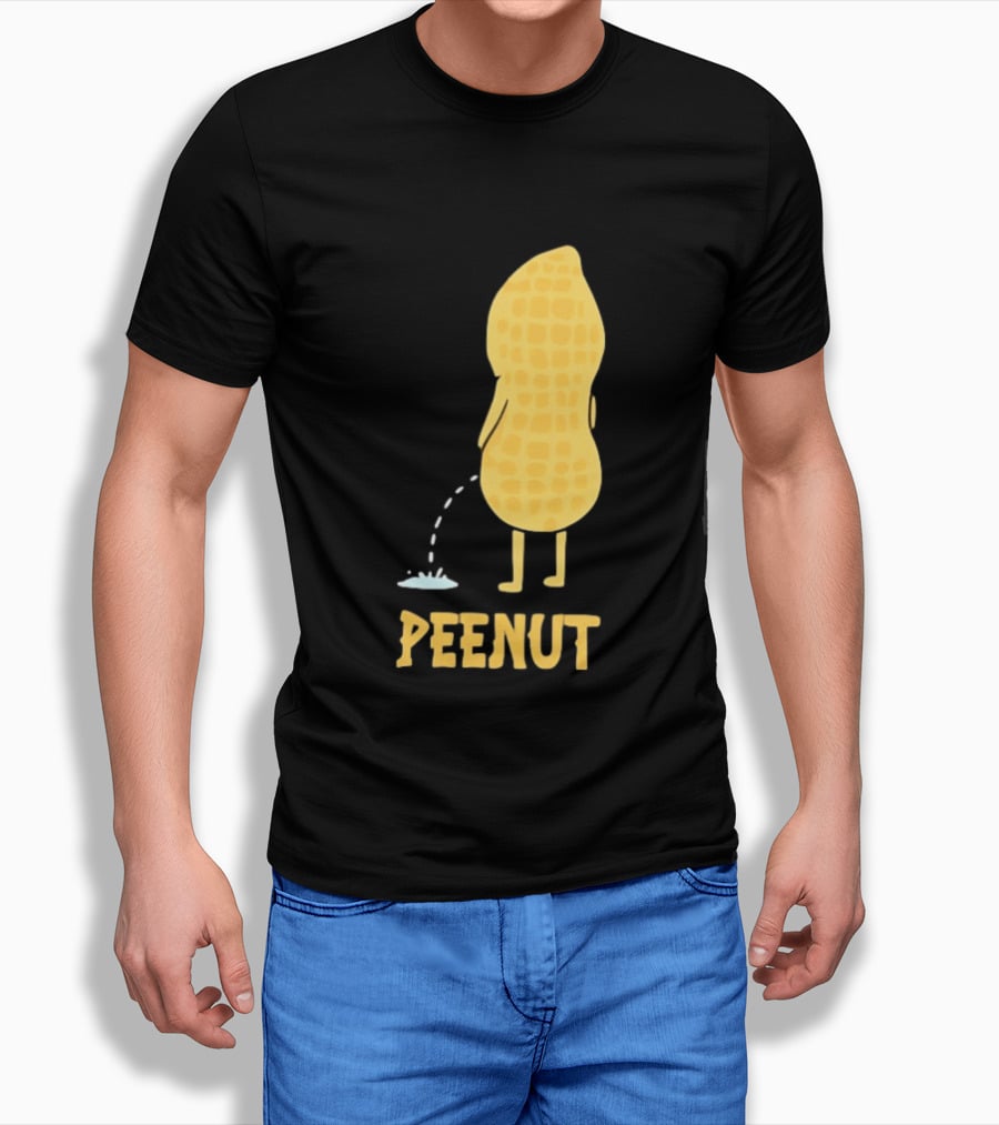 Peenut Funny Peanut Character With Humorous Twist T-Shirt
