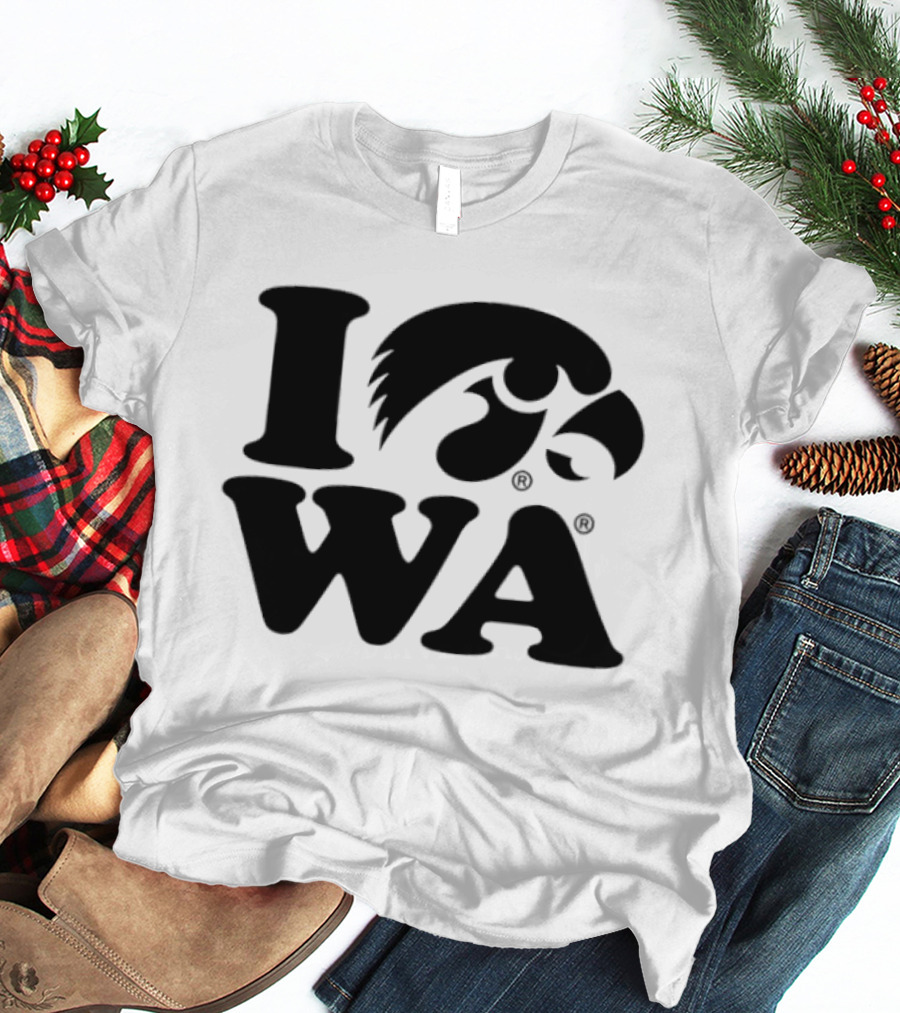 Iowa Hawkeyes Fan Appreciation I Love Hawkeye's Spirit T-Shirt