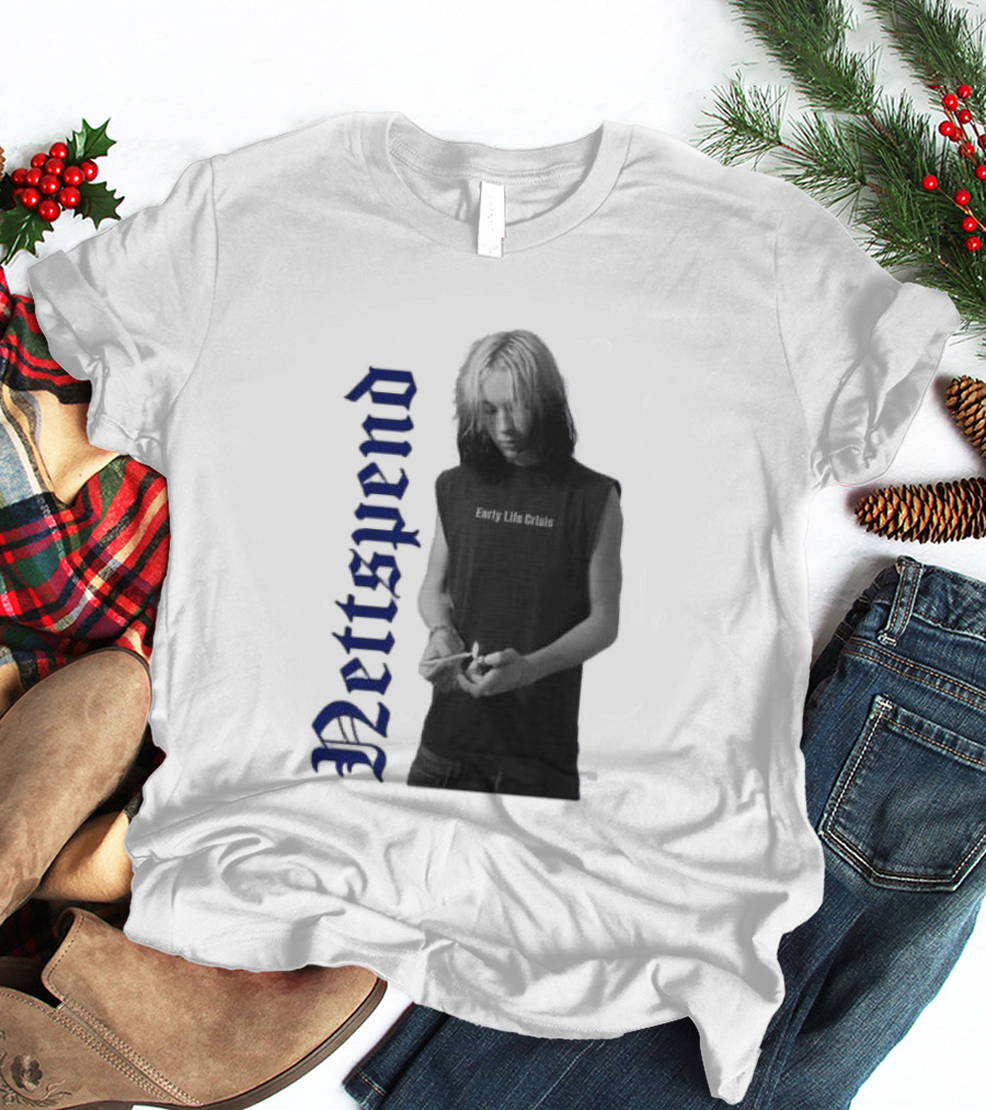 Nettspend Early Life Crisis Old English T-Shirt