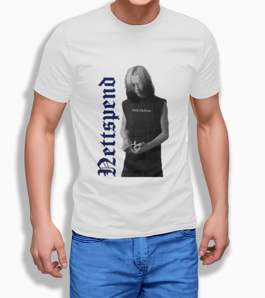 Nettspend Early Life Crisis Old English T-Shirt