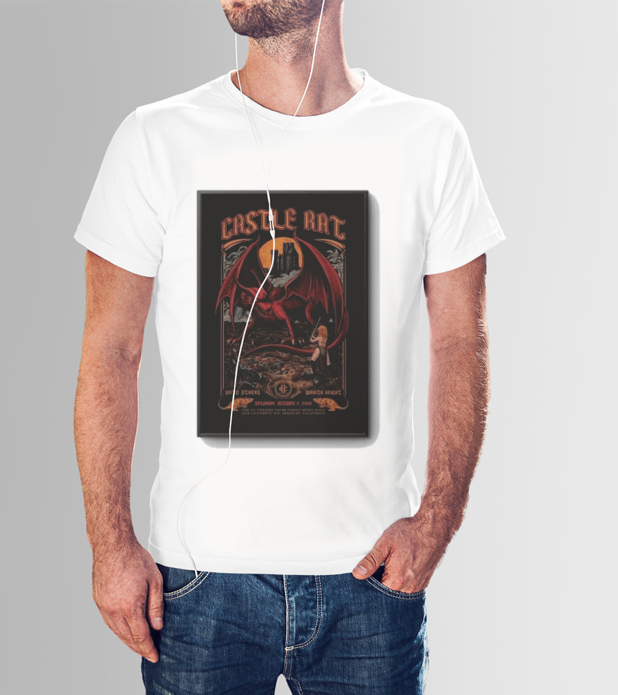 Castle Rat Unto Others Warth Knight Berkeley October 3 2026 T-Shirt