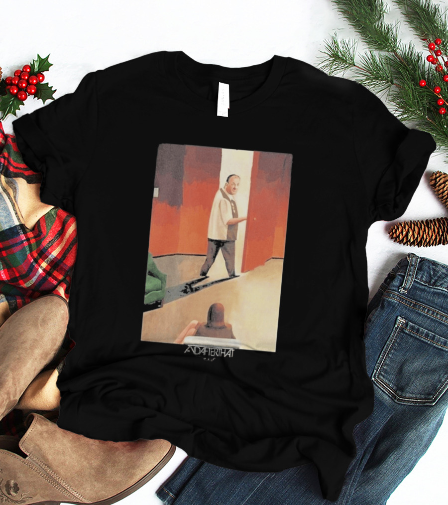 After That Therapy Scene Black Edge T-Shirt