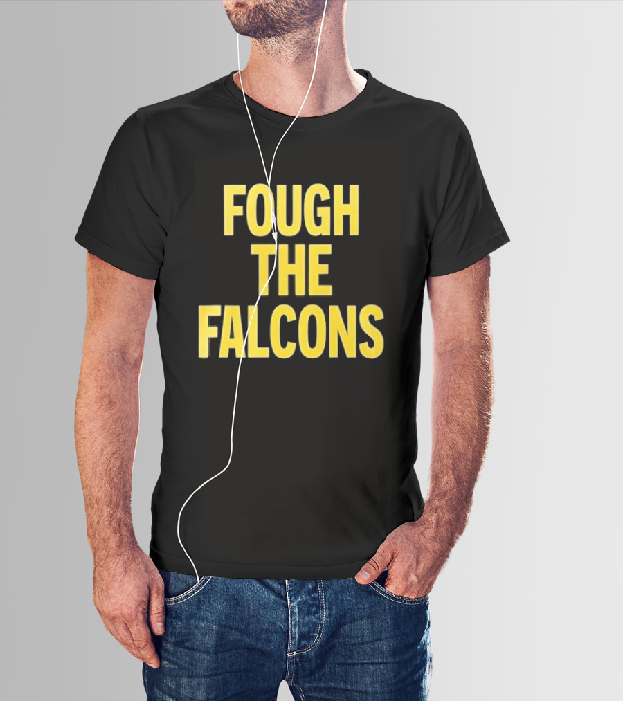 Atlanta Falcons Fough The Falcons Bold Yellow T-Shirt