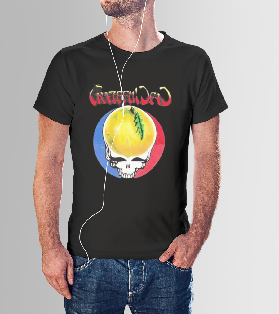 Grateful Dead Steal Your Face Pomelo Skull T-Shirt