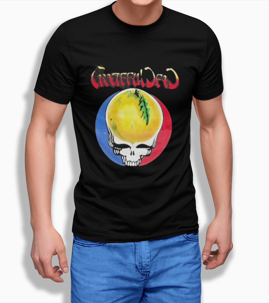 Grateful Dead Steal Your Face Pomelo Skull T-Shirt