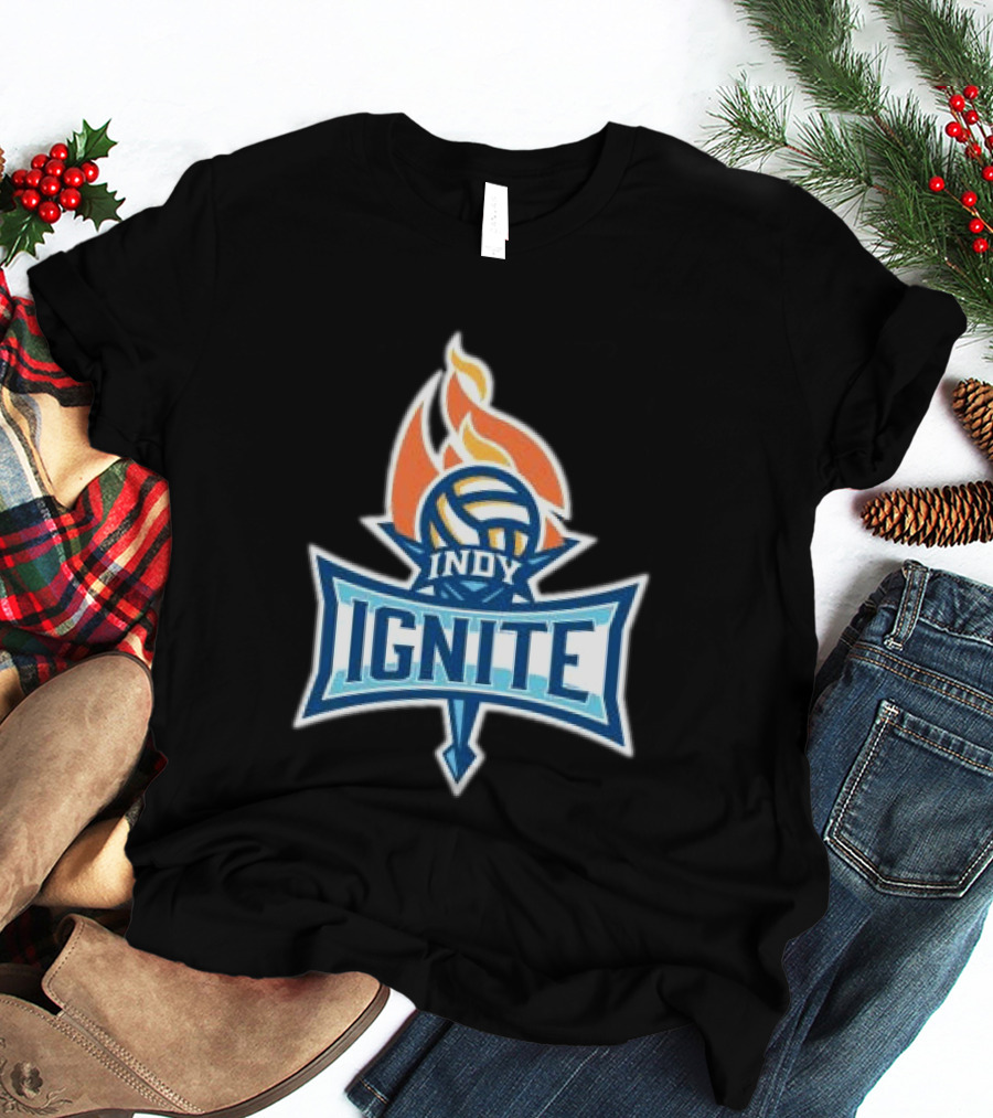 Indy Ignite Volleyball Flame T-Shirt