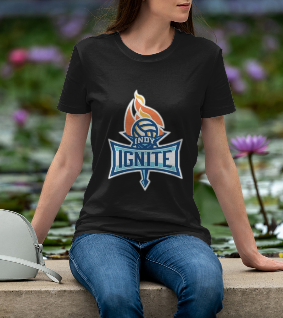Indy Ignite Volleyball Flame T-Shirt