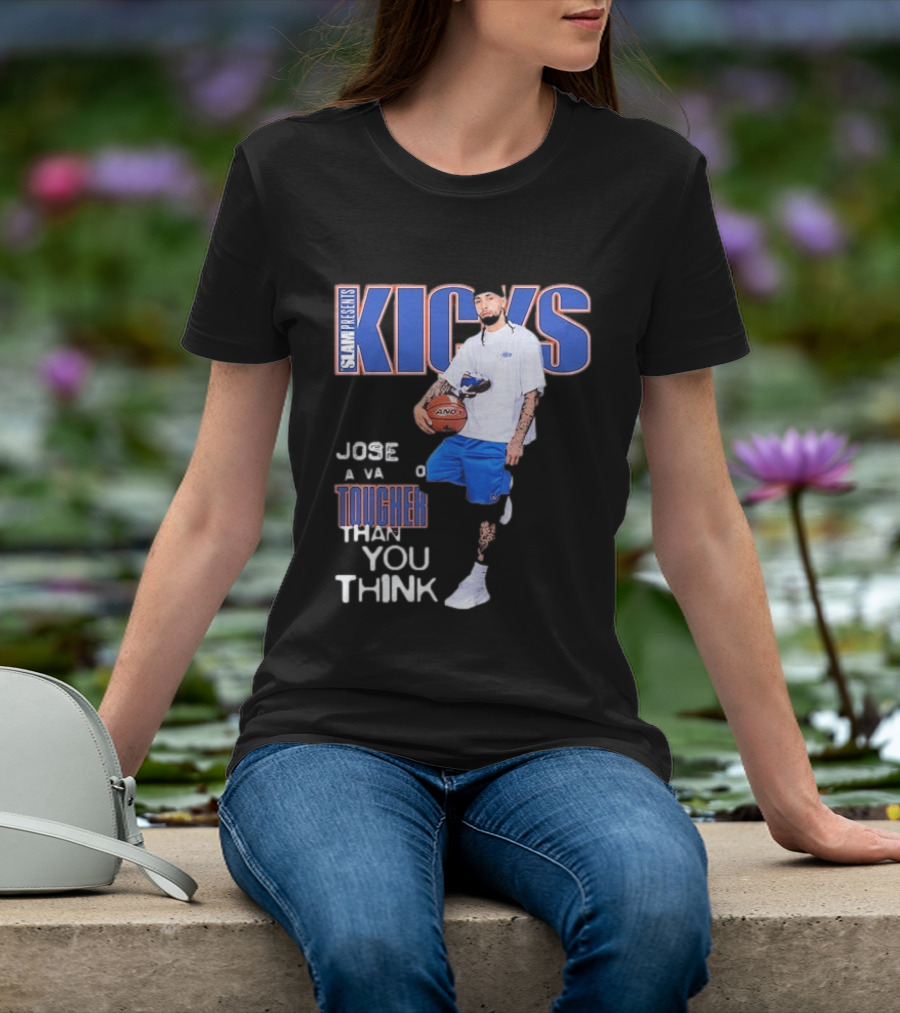 Slam Presents Kicks Jose Alvarado Tougher Than You Think New York Knicks T-Shirt