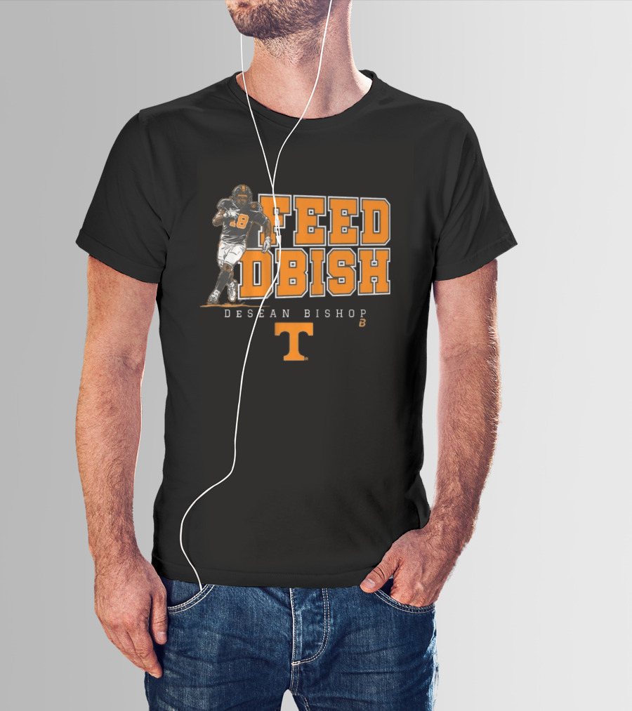 Feed DeSean Bishop Tennessee Football T-Shirt