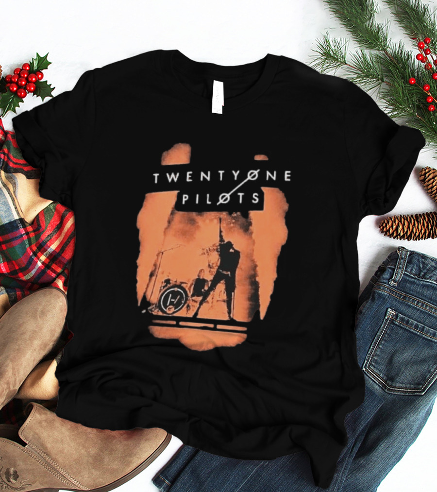 Twenty One Pilots 2017 Emotional Roadshow Tour Josh T-Shirt