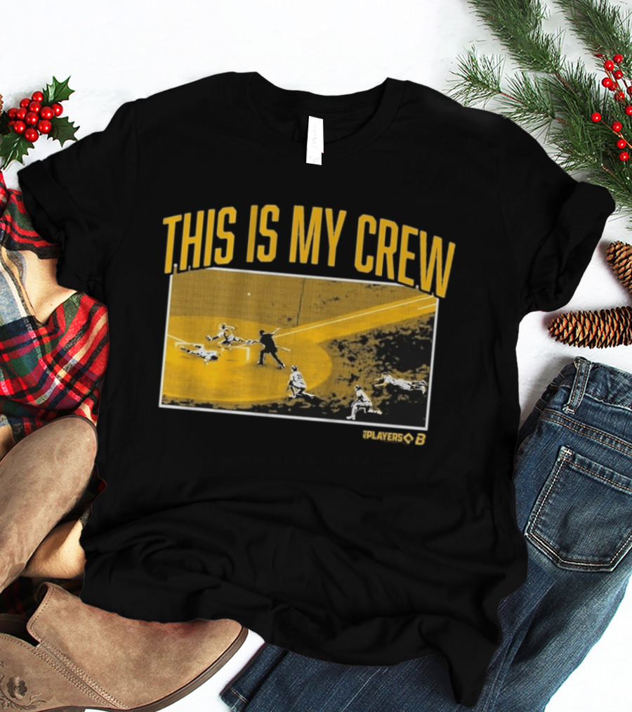 Milwaukee Baseball Players Highlight This Is My Crew T-Shirt