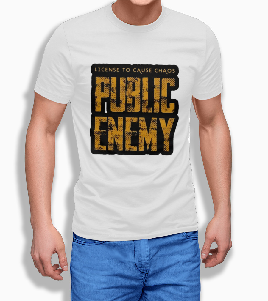 License To Cause Chaos Public Enemy T-Shirt
