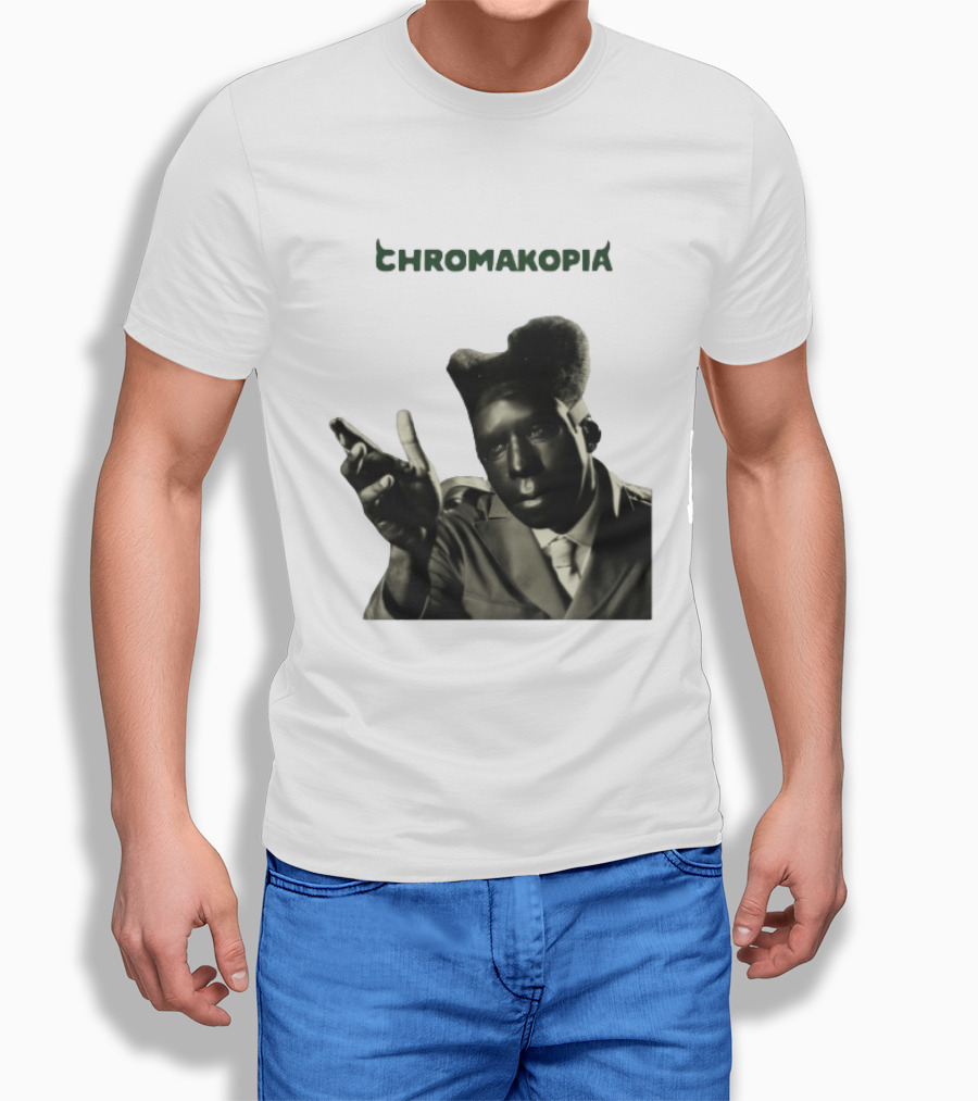 Chromakopia Tyler The Creator Album Concept With Vintage Monochrome T-Shirt