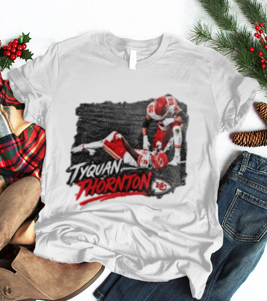 Tyquan Thornton Kansas City Chiefs Ankle Moment T-Shirt