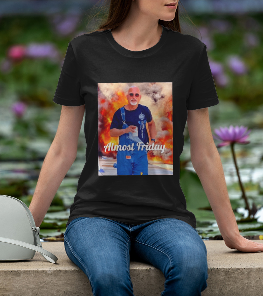 Almost Friday Clash Los Angeles California Explosive T-Shirt