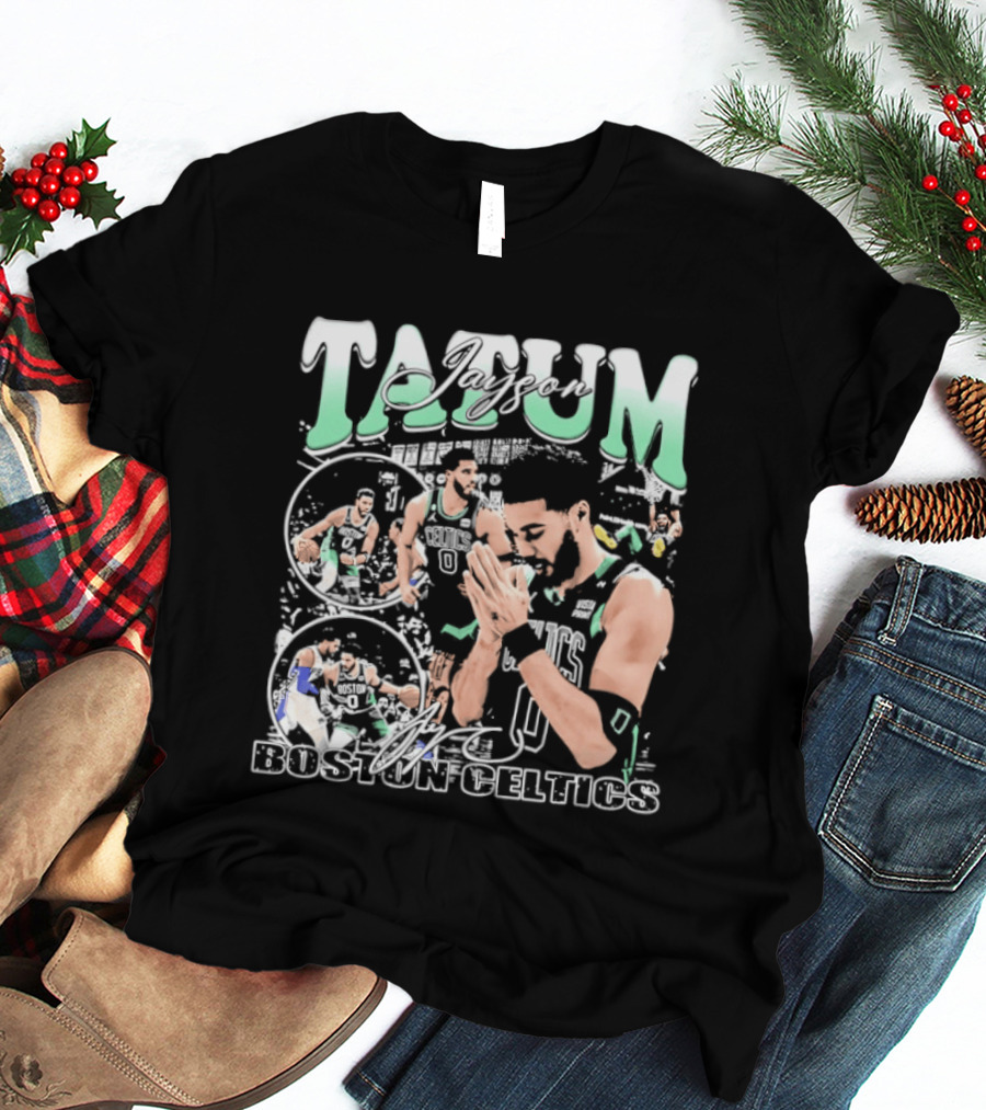 Tatum Boston Celtics 2026 Bootleg Vintage Aesthetic T-Shirt