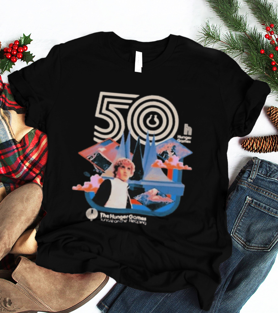 The Hunger Games Sunrise On The Reaping 50th Anniversary T-Shirt