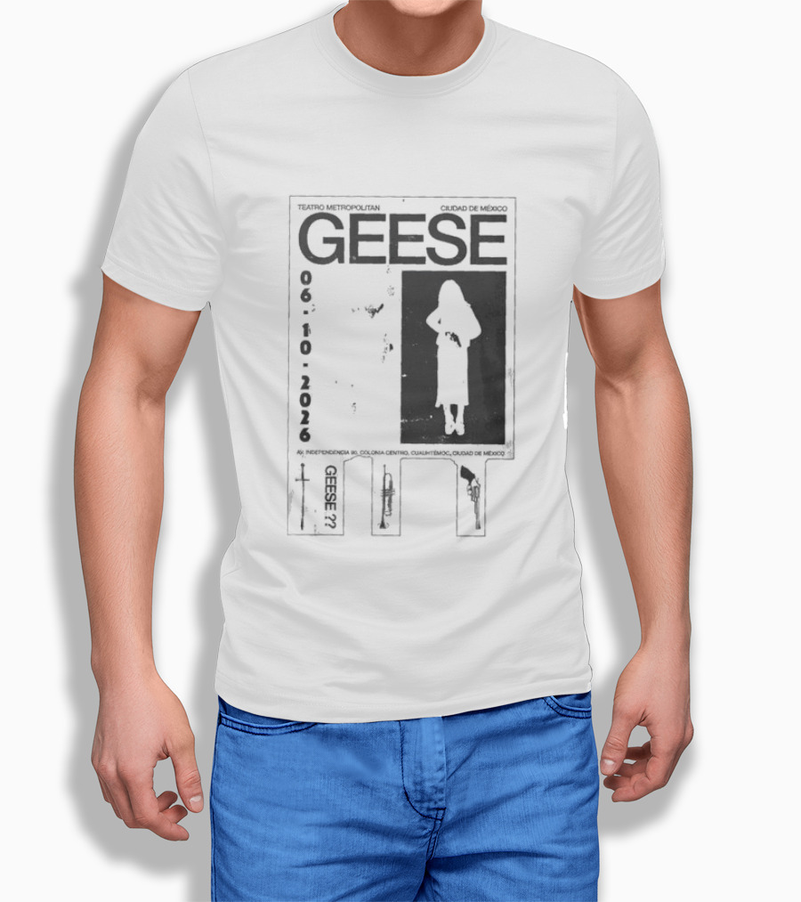 Teatro Metropolitan Mexico Geese Oct 6 2026 T-Shirt