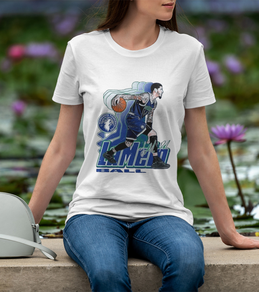 Minnesota Timberwolves LaMelo Ball 2026 Basketball T-Shirt