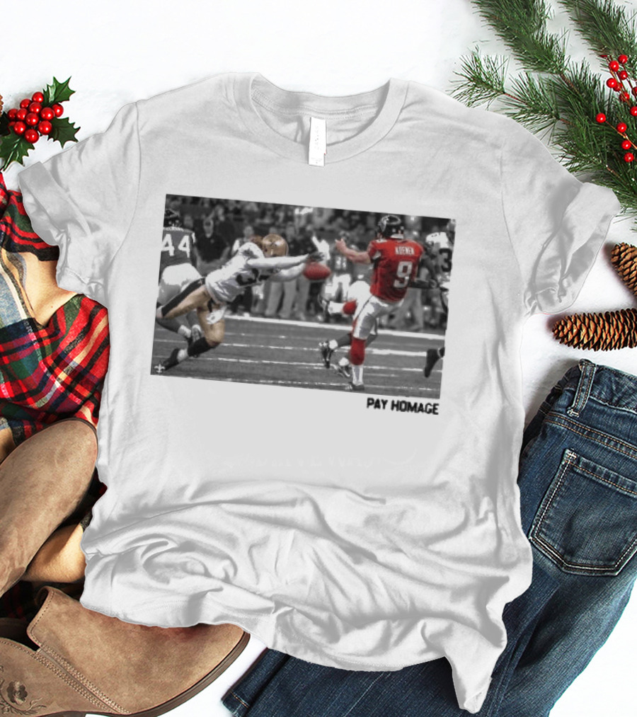 New Orleans Saints Steve Gleason Blocked Punt Pay Homage T-Shirt