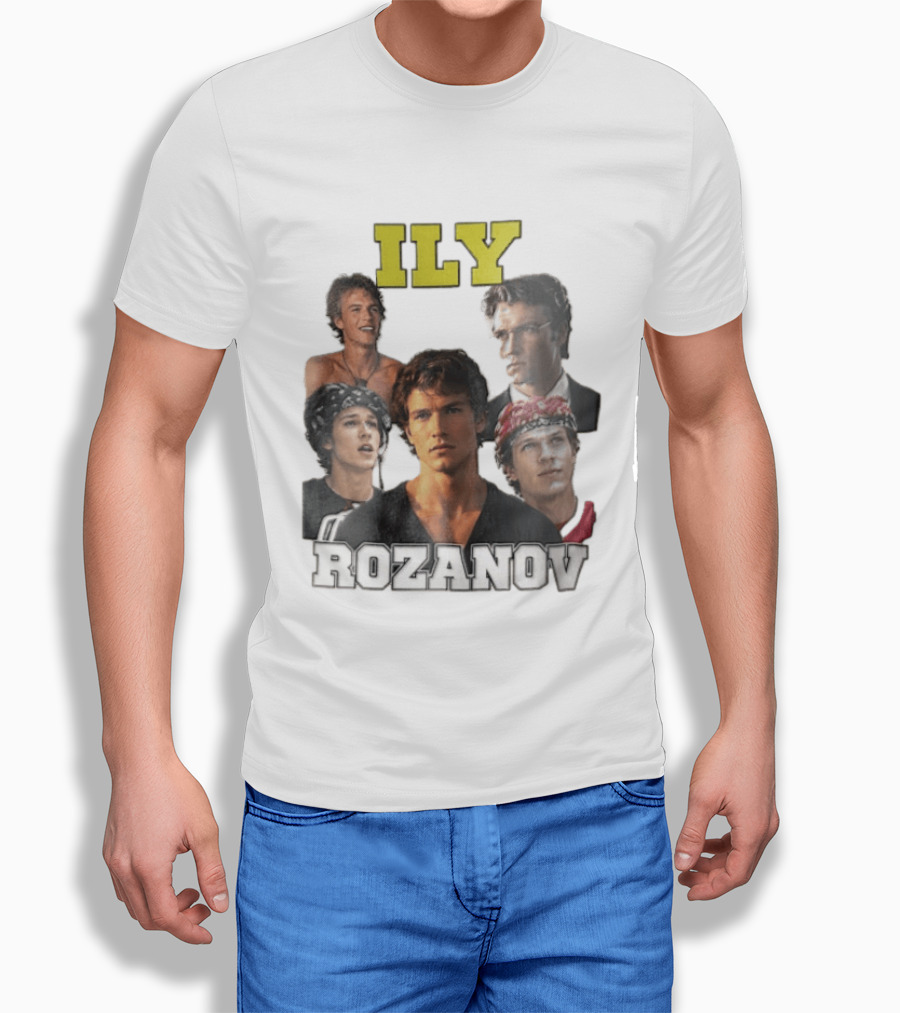 ILY Rozanov Five Portraits Young Man Collage T-Shirt