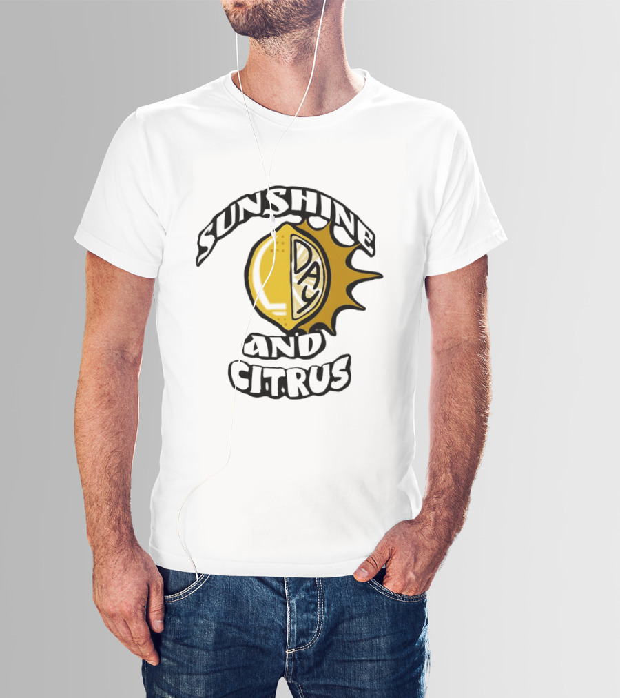 Sunshine Day And Citrus Sun Summer Lemon T-Shirt