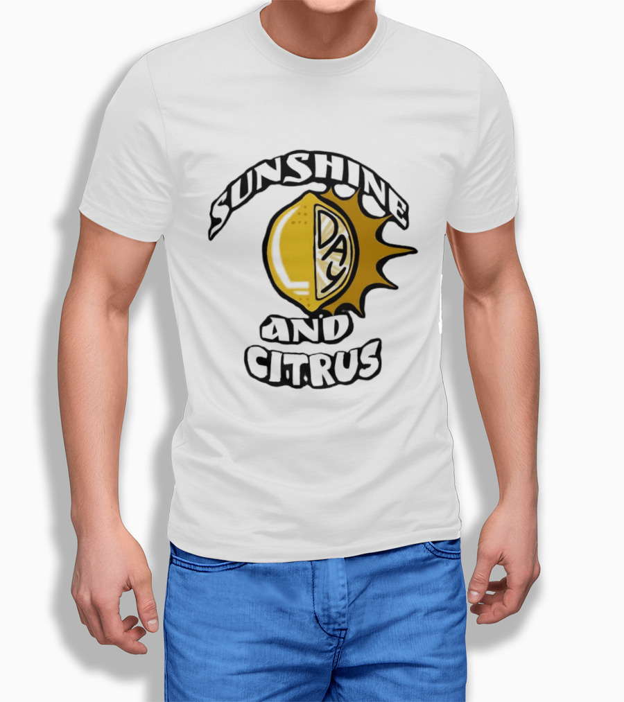 Sunshine Day And Citrus Sun Summer Lemon T-Shirt